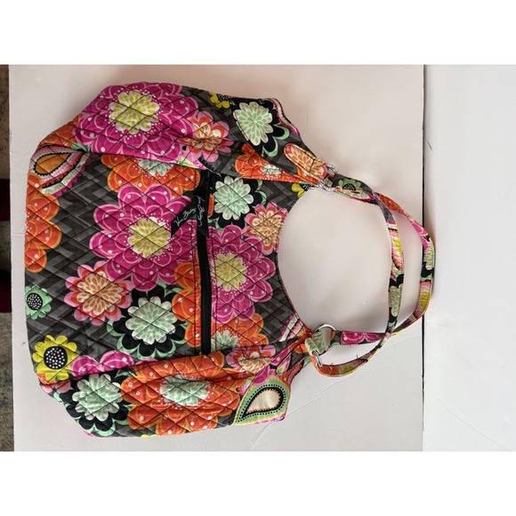 Vera Bradley Handbags - Vera Bradley Quilted Floral‎ Shoulder Bag Purse Colorful Bohemian Hobo Bag